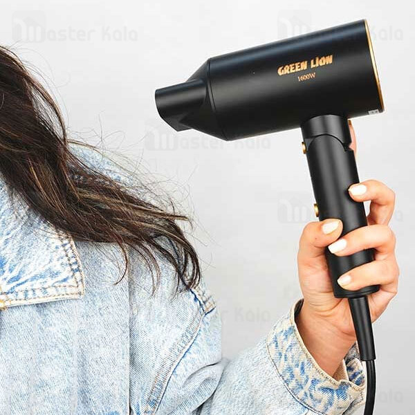 سشوار گرین لاین Green Lion Foldable Hair Dryer توان 1600 وات قابلیت تاشو